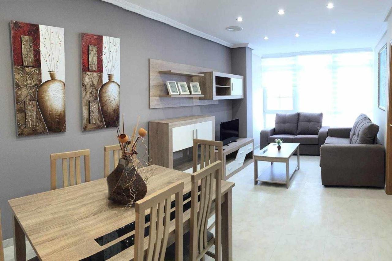 Апартаменты Vivienda En 1ª Linea De Playa Rapadoira Фос Экстерьер фото